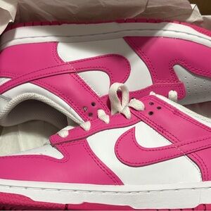 Nike Kids Sneakers Pink and White